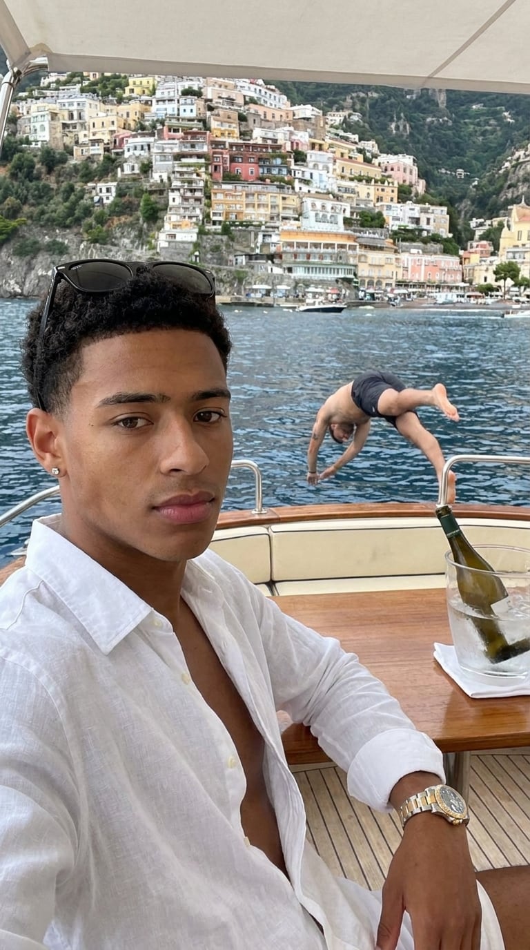 A photo generated from one selfie